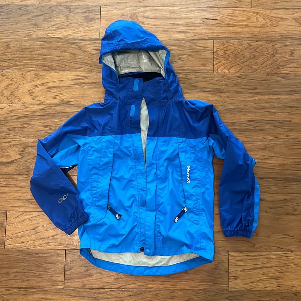 Marmot kids preclip rain jacket size small